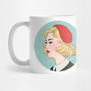 Carol-GREEN-BLUE Mug